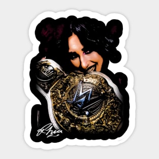 Rhea Ripley Trophy Sticker